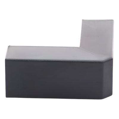 Esquinero Exterior / PVC Autoxtinguible / Negro / Para Canaleta TMK-1720-N-CC