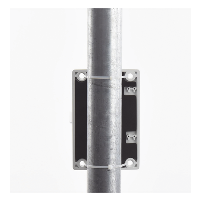 Montaje de Pared para Exterior / Aleación de Aluminio / 132x183.5x228.5 mm / 0.87 kg / Blanco / 5.2x7.2x9.0 pulgadas