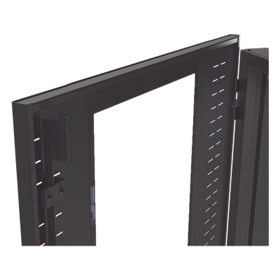Gabinete Rack 19" / 42UR / 800 x 1000 mm / Acero / Carga 1268 kg / Puerta con Cristal Templado