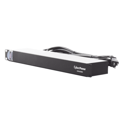 PDU Básico Rack / 10 Salidas NEMA 5-15R / 15 Amp / 120 Vca / 1U / Cable 4.5 m (14.8 ft)