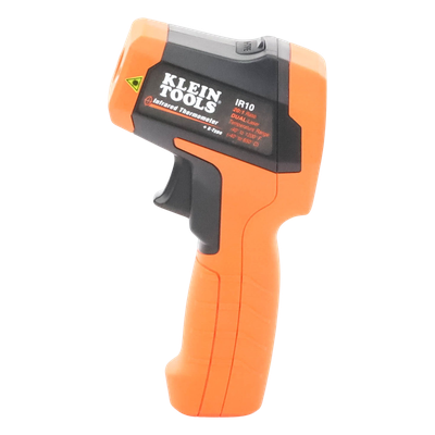 Termómetro Infrarrojo / Doble Láser / IR y Sonda Tipo K / Rango -40 a 650 °C (-40 a 1200 °F) / Resolución 20:1 / Emisividad Ajustable