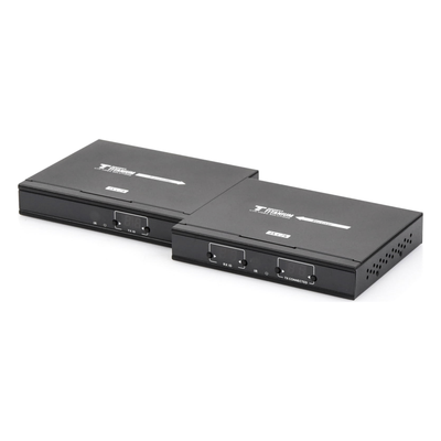 Receptor HDMI IP / 4K@30Hz / 1080p@60Hz / Alcance 120 m (393.7 ft) / Cat6/6a / Control IR / Switch IGMP