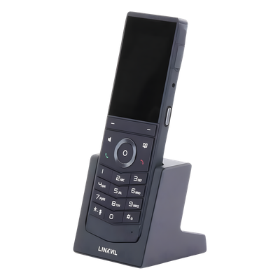Teléfono IP Wi-Fi Portátil / Wi-Fi 6 Dual Banda / IP67 / Bluetooth 5.0 / Batería 1900 mAh / Pantalla 2.4''