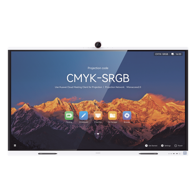 Pantalla Interactiva Inteligente / 86" / 4K UHD / Procesador Octa-Core / Wi-Fi 6 / Cámara 4K / BYOM / Latencia 16 ms