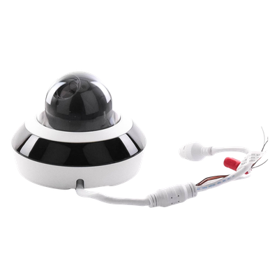 Mini Domo PTZ IP / 4 Megapixel / Zoom Óptico 4X / IR EXIR 20 m (65.6 ft) / WDR 120 dB / PoE / IP66 / IK10