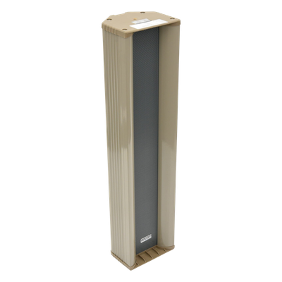 Altavoz de Columna Exterior / IP66 / 45W / Línea 70V/100V / 4x4' + 1x2.5' / Dos Vías