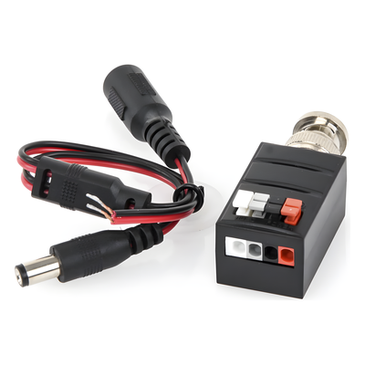 Transmisor de Video Activo / 2 MP / Alcance 400 m (1312.3 ft) / HD-TVI/CVI/AHD/CVBS / Protección contra Sobretensión / UTP
