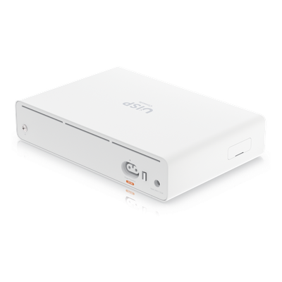 Consola Gateway-Switch / 8 Puertos LAN GbE RJ45 / 2 Puertos SFP+ 10G / Router WAN 1GbE / Rendimiento 8,500 Mbps / SSD 128 GB / Montaje Rack 1U