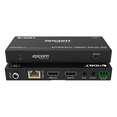 Extensor HDMI / 4K2K@60Hz / HDR 4:4:4 / HDBaseT / 120m-150m / Audio L/R / HDCP 2.2 / IR Bidireccional