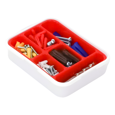 Kit de Fijación en Concreto / Doble Expansión 4 Direcciones / 104 Piezas / Guía Incluida / Anti-Giro