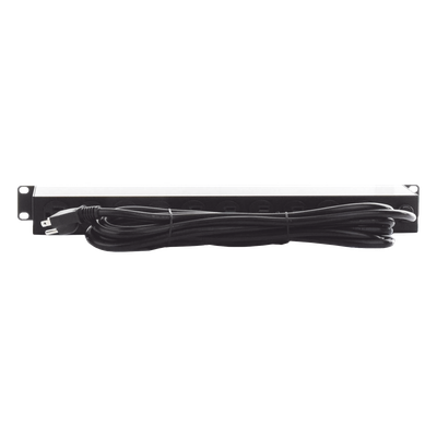 PDU Básico Rack / 10 Salidas NEMA 5-15R / 15 Amp / 120 Vca / 1U / Cable 4.5 m (14.8 ft)
