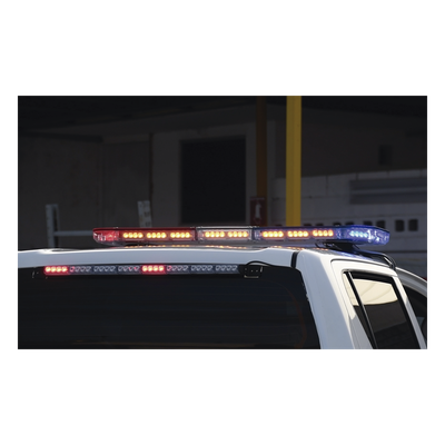 Barra de Luces LED / 47" (119.4 cm) / 88 LED Hyperlux / Rojo/Azul/Ámbar / Control de Tráfico / IP65 / 10-14.8V DC