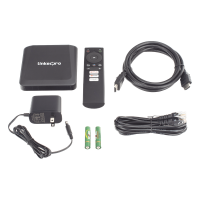 Decodificador Android TV / 4Kp60 HDR / Wi-Fi Dual Banda / Bluetooth 5.0 / HDMI 2.1 / 2 GB RAM 16 GB Almacenamiento