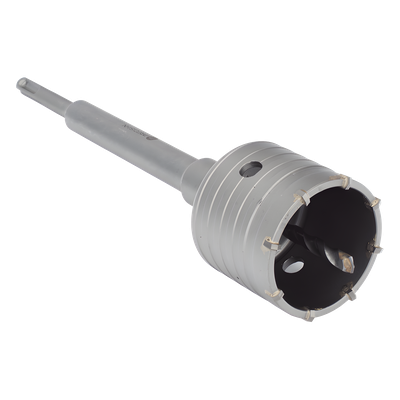 Broca Pasamuros SDS / 65 mm / Extensión 220 mm / Triple Filo / Carburo de Cobalto / Concreto