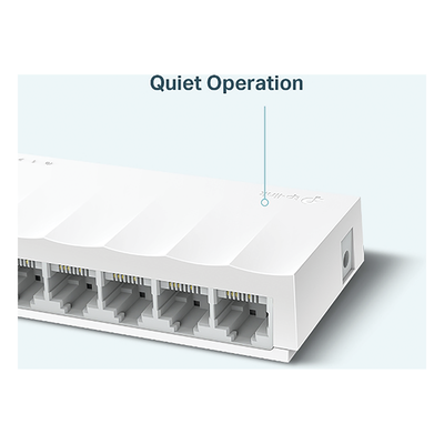 Switch no administrado / 8 puertos 10/100Mbps / Fanless / 4.9 x 1.9 x 0.9 in