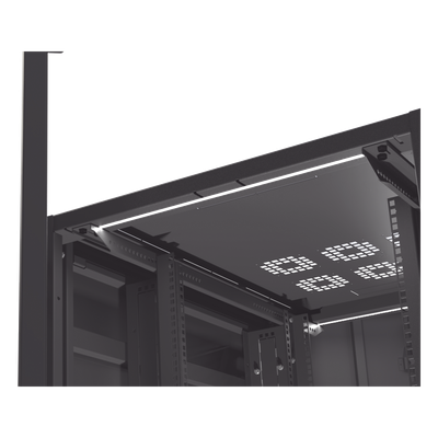 Gabinete Rack 19" / 42UR / 800 x 1000 mm / Acero / Carga 1268 kg / Puerta con Cristal Templado