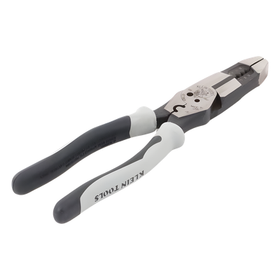 Pinza Híbrida / 3 en 1 Cortar-Pelar-Ponchar / 8" (20.3 cm) / Cable Sólido 10-14 AWG / Cable Trenzado 12-16 AWG / Pernos 6-32 y 8-32