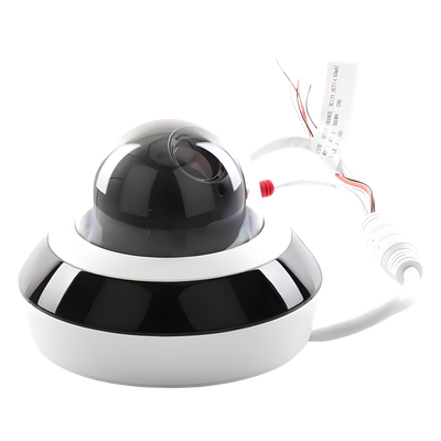 Mini Domo PTZ IP / 4 Megapixel / Zoom Óptico 4X / IR EXIR 20 m (65.6 ft) / WDR 120 dB / PoE / IP66 / IK10