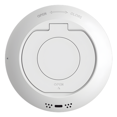 Sensor de Temperatura y Humedad / Zigbee 2.4GHz / Pantalla LCD / Batería CR2450 3V / -10°C a +60°C / 5.28 x 2.03 in