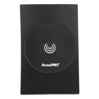 Lector de Proximidad RFID MIFARE / 13.56 MHz / Wiegand 34 Bits / IP65 / ISO14443A / 4.6 x 3 x 0.6 pulgadas / Exterior