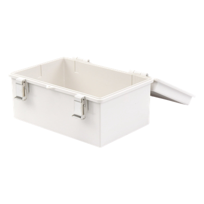 Gabinete de Protección IP / ABS Intemperie / IP66 / 300 x 300 x 180 mm / Cierre Inoxidable / Opción Candado 5 mm