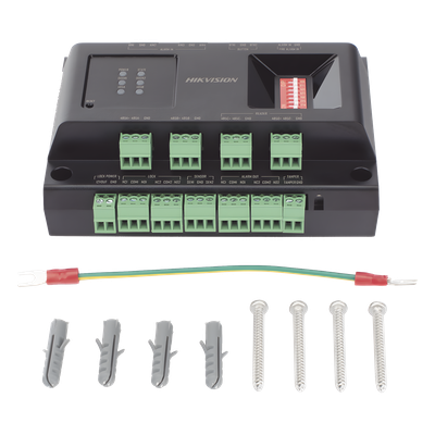 Expansor de Control de Acceso / 2 Puertas / Comunicación RS-485 / 4 Entradas y 2 Salidas Auxiliares / 12V DC / -10°C a 55°C