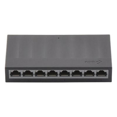 Switch de escritorio / 8 puertos Gigabit / 16 Gbps capacidad de conmutación / Fanless / 4.89W máximo