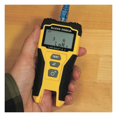 Tester de Cable LAN / Pantalla LCD Retroiluminada / Detección de Fallas Múltiples / Generador de Tono / Cat3 a Cat7 / Blindaje y No Blindaje