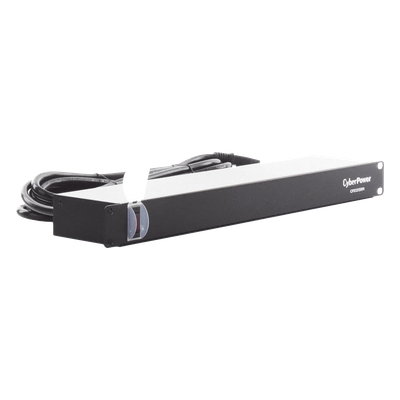PDU Básico Rack / 10 Salidas NEMA 5-15R / 15 Amp / 120 Vca / 1U / Cable 4.5 m (14.8 ft)