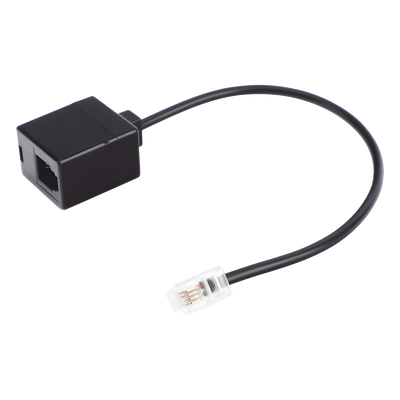 Adaptador de Diadema IP / Conector RJ9 / Secuencia 1-4 Mic y Spk / Compatibilidad Universal