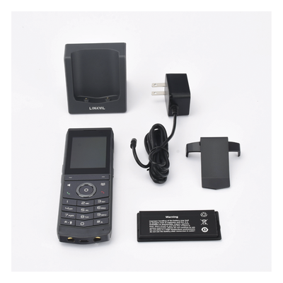 Teléfono IP Wi-Fi Portátil / Wi-Fi 6 Dual Banda / IP67 / Bluetooth 5.0 / Batería 1900 mAh / Pantalla 2.4''