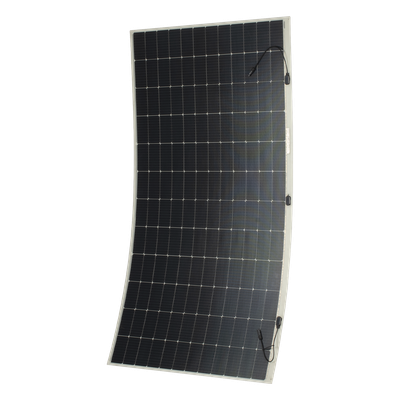 Módulo Solar Flexible / 520 W / 22.8% Eficiencia / IP68 / Radio Curvatura 0.5 m (1.64 ft) / Resistencia 5400 Pa